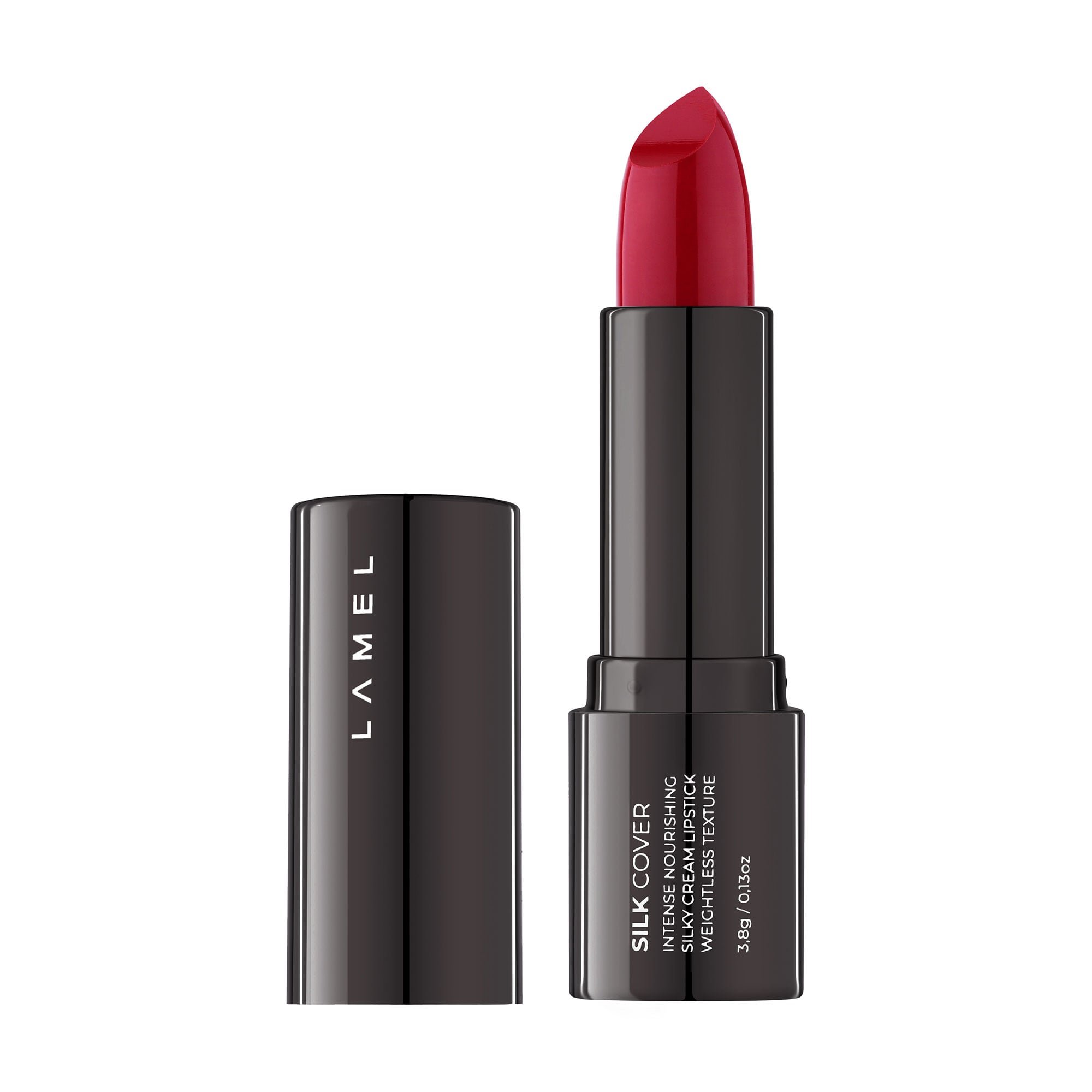 Кремовая помада для губ LAMEL Make Up Silk Cover 408, 3.8 г