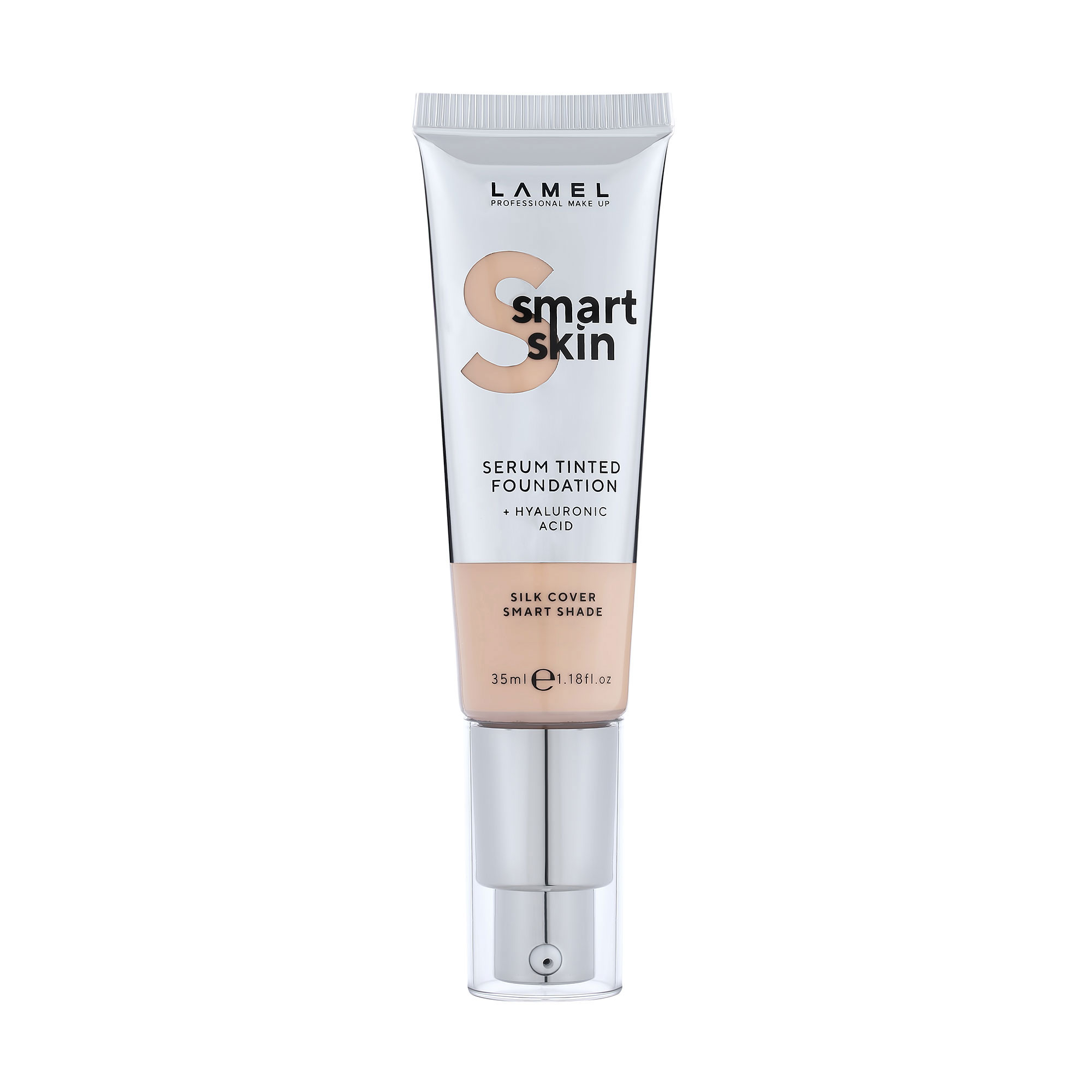 Тональна основа-сироватка для обличчя LAMEL Make Up Smart Skin Serum Tinted Foundation 401, 35 мл