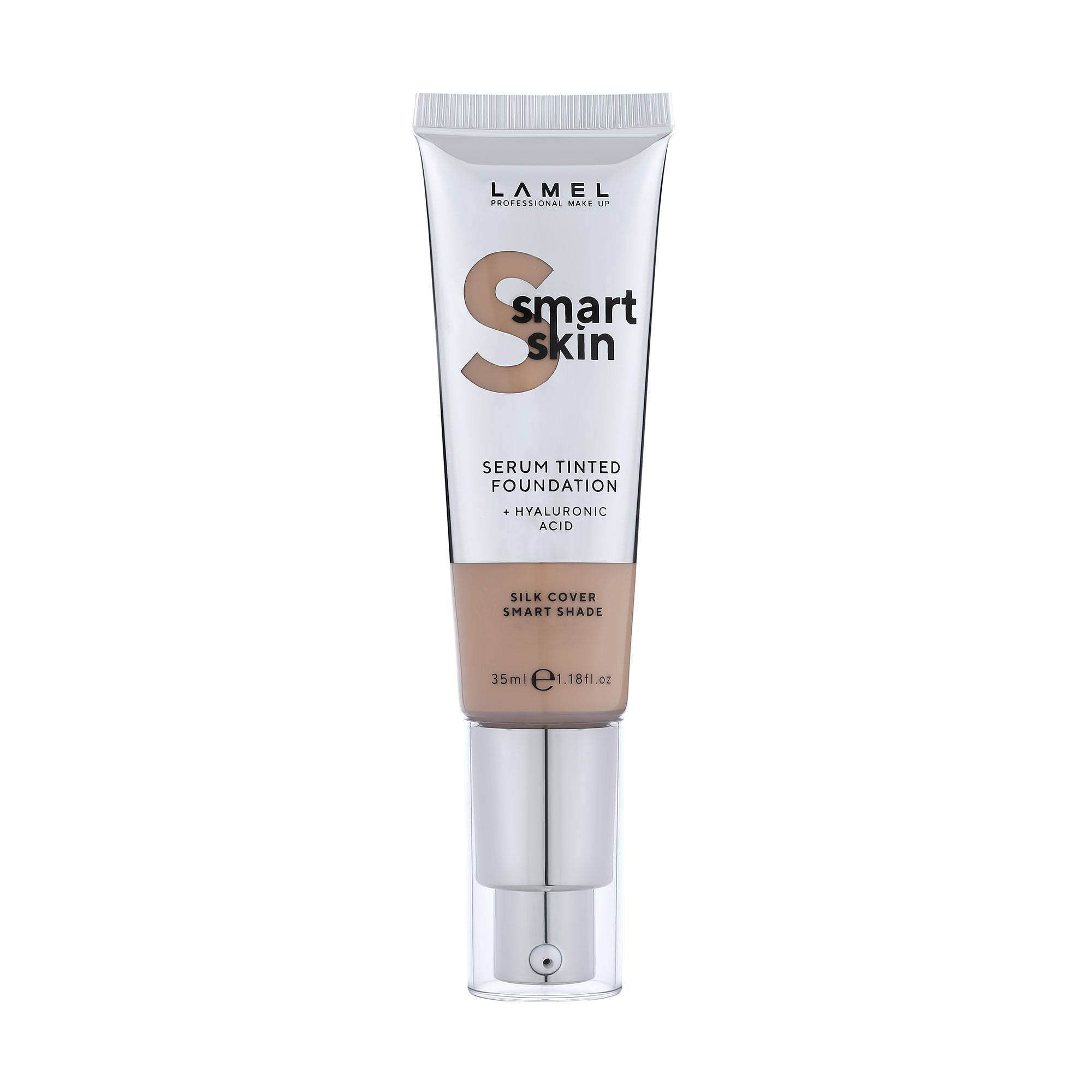 Тональна основа-сироватка для обличчя LAMEL Make Up Smart Skin Serum Tinted Foundation 404, 35 мл
